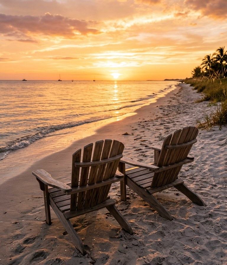 Sunset on a Southwest Florida beach